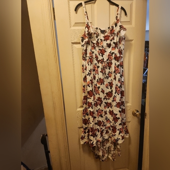 NWOT Torrid Floral Hi Lo Dress - Picture 1 of 3